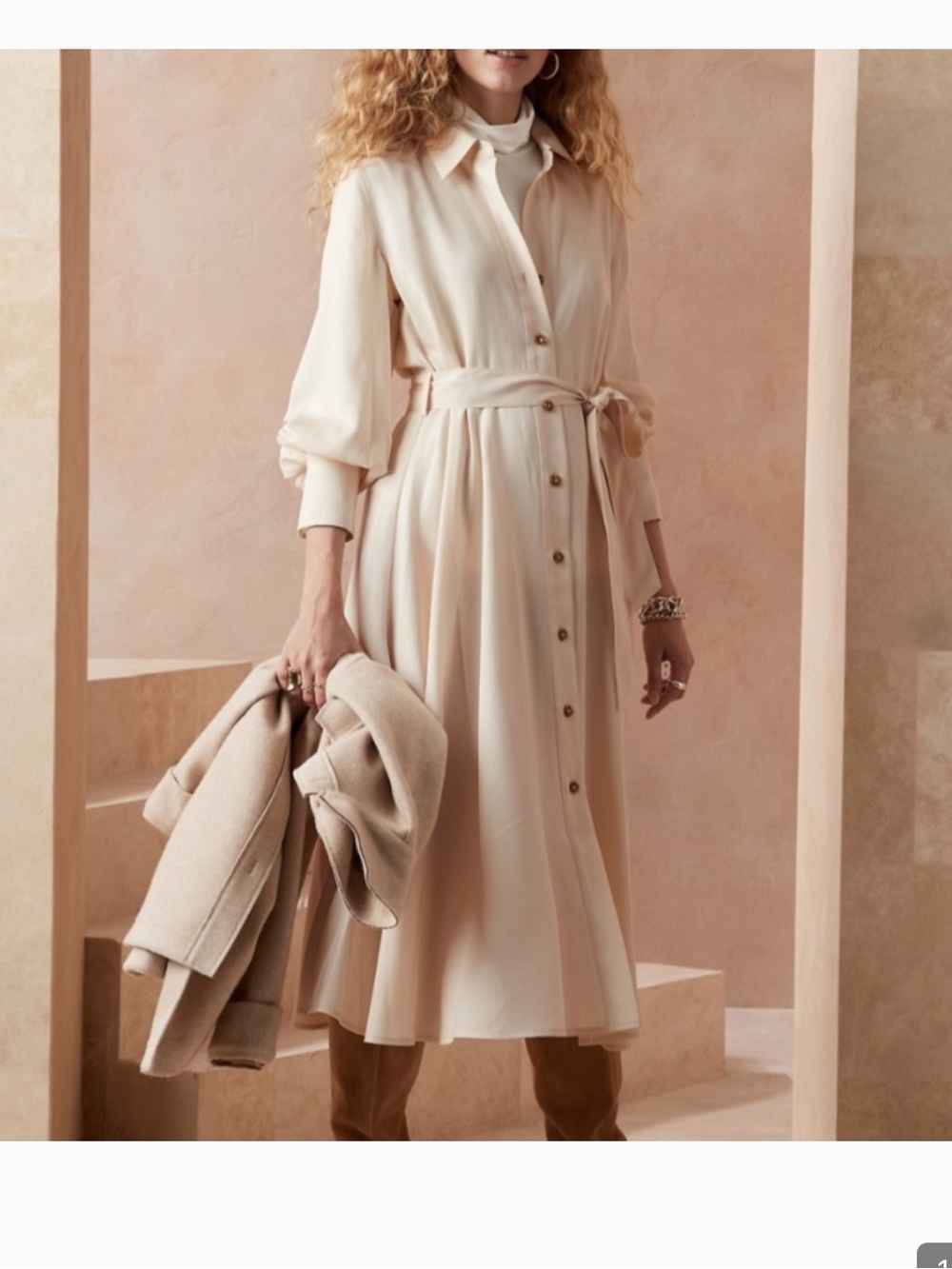 Banana Republic Tencel Shirtdress